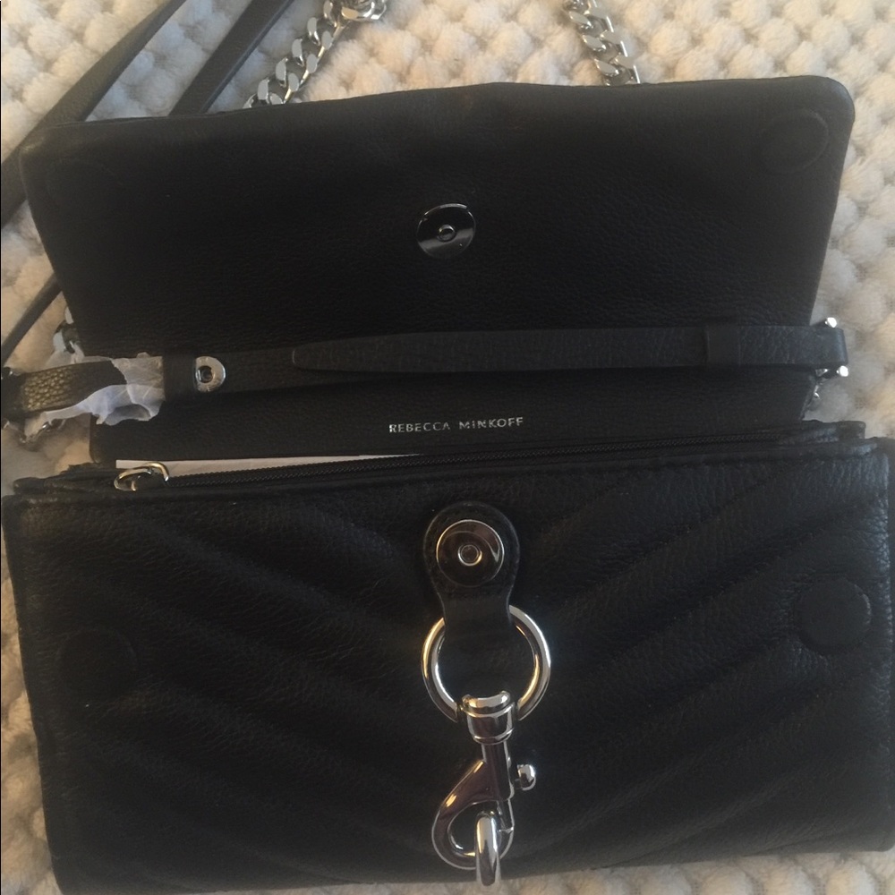 Rebecca Minkoff Edie Wallet chain crossbody